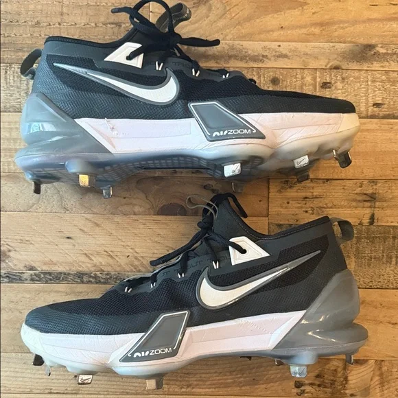 Men’s Nike Force Zoom Trout 9 Pro low baseball metal cleats size 10.5 - Picture 3 of 13